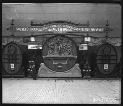 Grande foudre de 1909 de la tonnellerie Adolphe Fruhinsholz (Nancy)