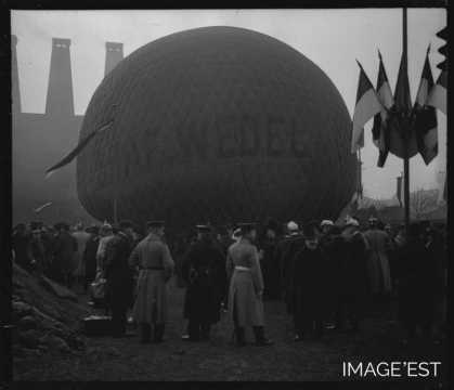 Préparation d'une ascension en ballon