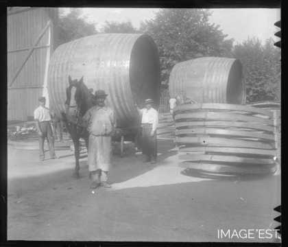 Transport de grands foudres (Nancy)