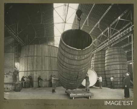 Atelier des grands travaux de la tonnellerie Adolphe Fruhinsholz (Nancy)
