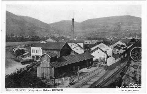 Usines Kiener (éloyes)