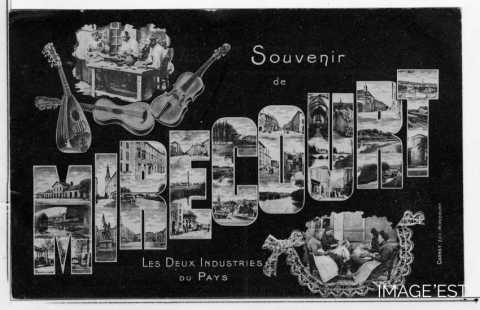 Souvenir de Mirecourt (Vosges)