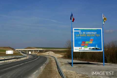 Chantier TGV (Les Trois Domaines)