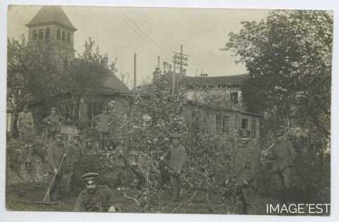 Soldats allemands (Bayonville-sur-Mad)