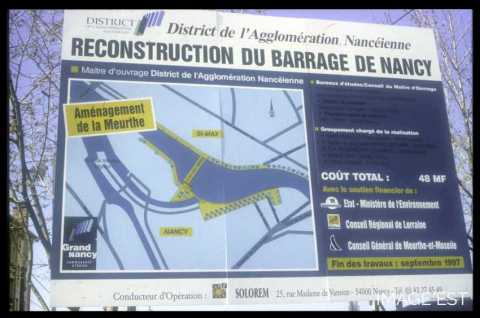Reconstruction de barrage (Nancy)