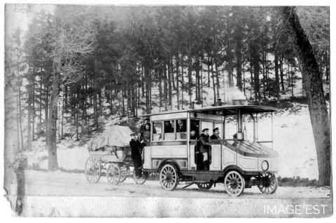 Expérience de traction du train Scotte (Vosges)