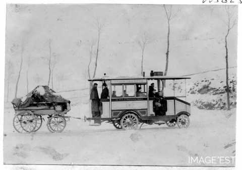 Expérience de traction du train Scotte (Vosges)