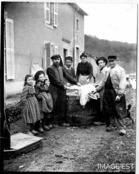 Préparation du cochon (Vaubexy)