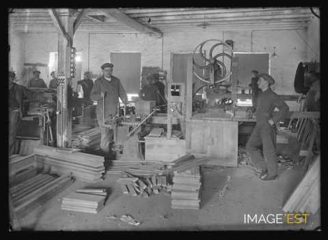 Atelier de menuiserie (Lorraine ?)