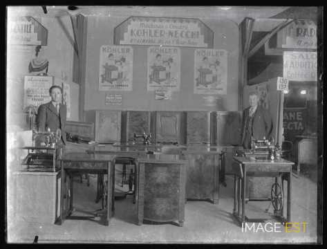 Stand de machines à coudre