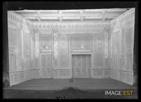 Décor de théâtre (Lorraine ?)