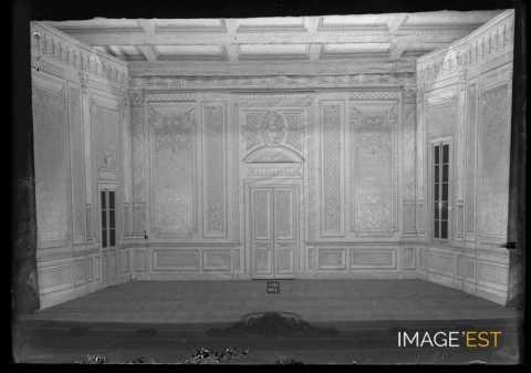 Décor de théâtre (Lorraine ?)