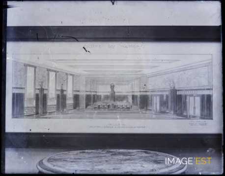 Maquette de la " Salle 14 " (Nancy)