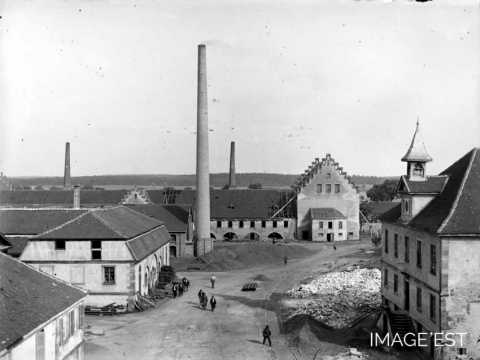 Salines de " Thon, Dorr et Cie " à Saltzbronn (Sarralbe)