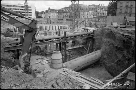 Chantier de construction (Nancy)