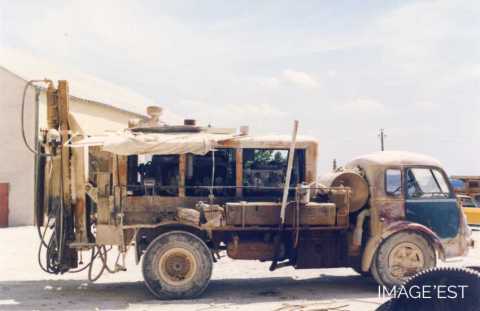 Camion chargé des forages (Haudainville)