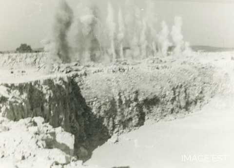 Tirs de mine (Montgrignon)