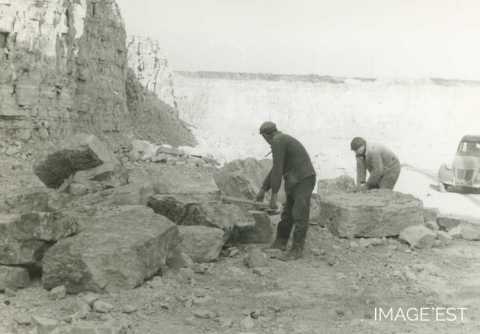 Travail des carriers (Montgrignon)