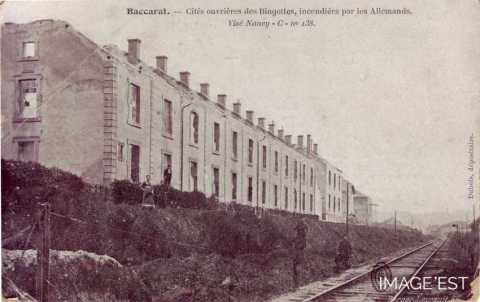 Cité ouvrière en ruines (Baccarat)