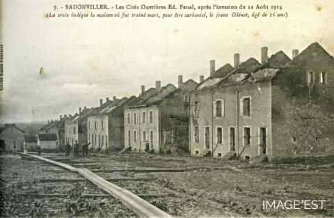 Cités ouvrières Ed. Fenal (Badonviller)