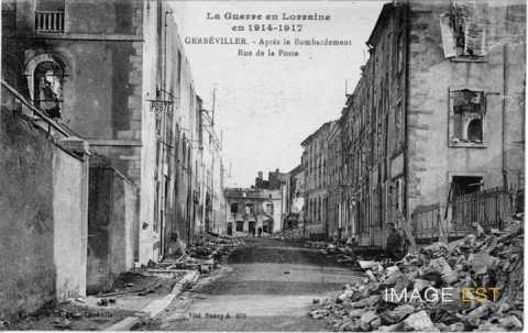 Rue de la Poste (Gerbéviller)