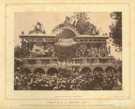 Passage de M. le Président Carnot (Nancy)