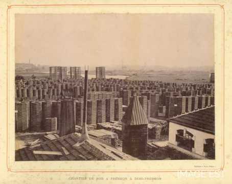 Dépôt de bois de la tonnellerie Adolphe Fruhinsholz (Nancy)
