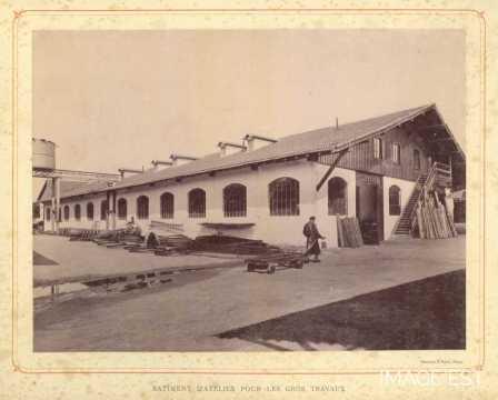 Bâtiment d'atelier de la tonnellerie Adolphe Fruhinsholz (Nancy)