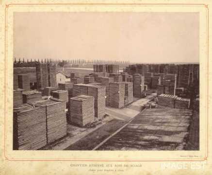 Dépôt de bois de la tonnellerie Adolphe Fruhinsholz (Nancy)