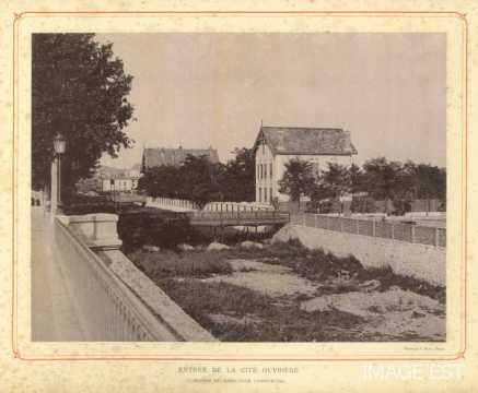 Entrée de la tonnellerie Adolphe Fruhinsholz (Nancy)