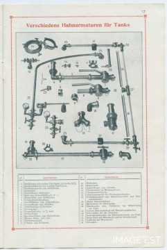 Raccords de robinetterie pour tanks en acier