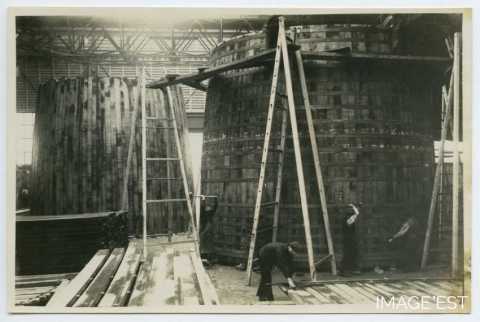 Atelier de cerclage de la tonnellerie Adolphe Fruhinsholz (Nancy)