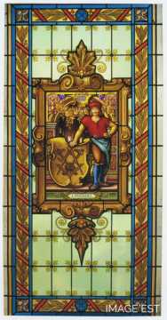 Vitrail de la tonnellerie Adolphe Fruhinsholz (Nancy)