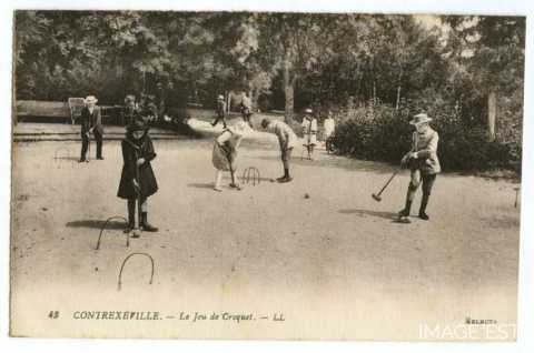 Jeu de croquet (Contrexéville)