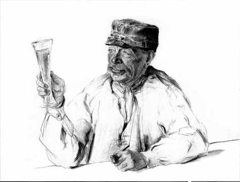 Dessin de Jean Scherbeck (1930)