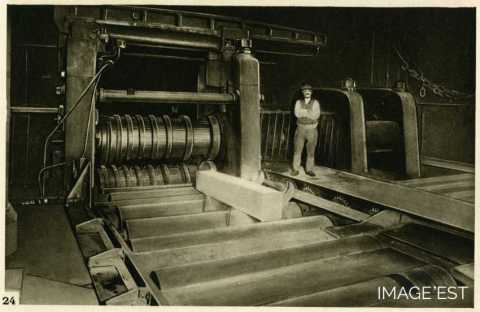 Train blooming pour le laminage