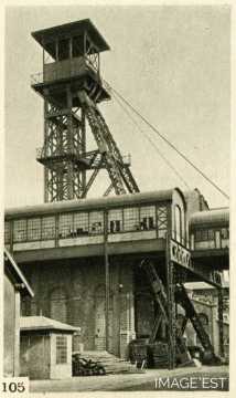 Chevalement de mine (Haucourt-Moulaine)