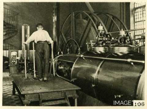 Machine d'extraction de la mine de la Moulaine (Haucourt-Moulaine)