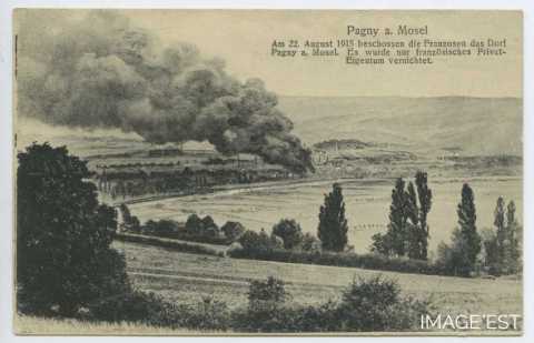 Incendie de l'usine Fabius Henrion (Pagny-sur-Moselle)