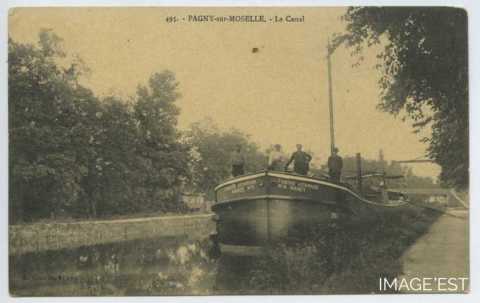 Péniche Fabius Henrion (Pagny-sur-Moselle)