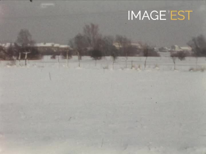 Neige à Charleville-Mézières (Ardennes)