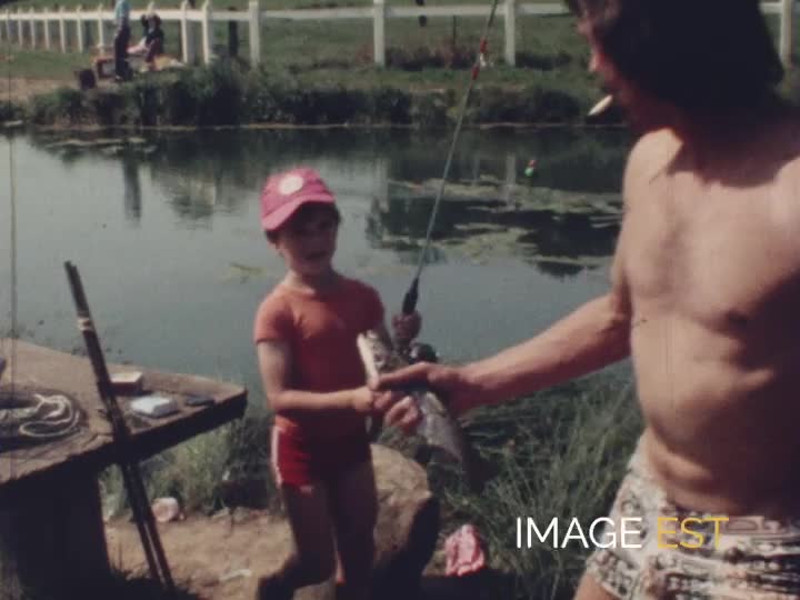 Initiation à la pêche en famille