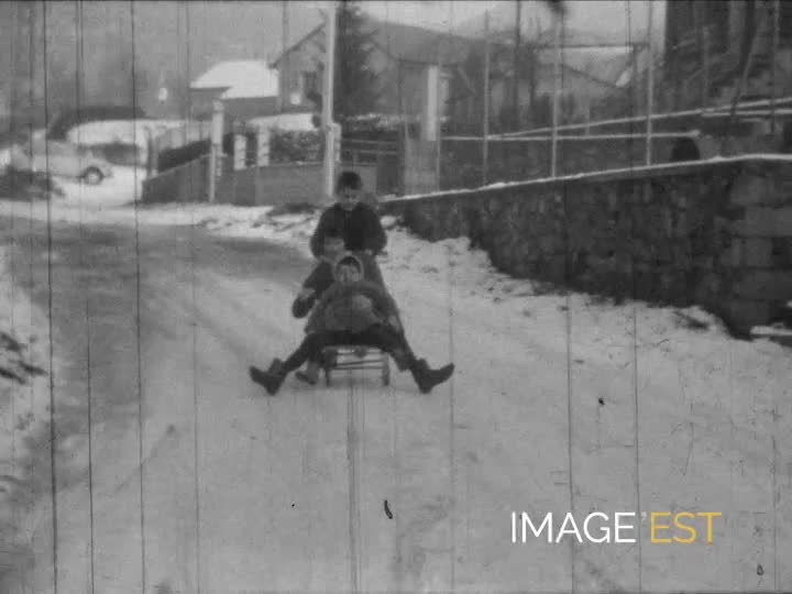 Luge à Monthermé (Ardennes)