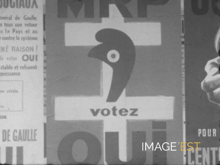 Vote du référendum constitutionnel à Saint-Hilaire-le-Grand (Marne)