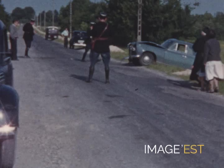 Accident de la route à Saint-Hilaire-le-Grand (Marne)