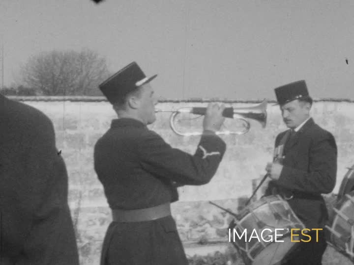 Commémoration au cimetière des Grandes Loges (Marne)