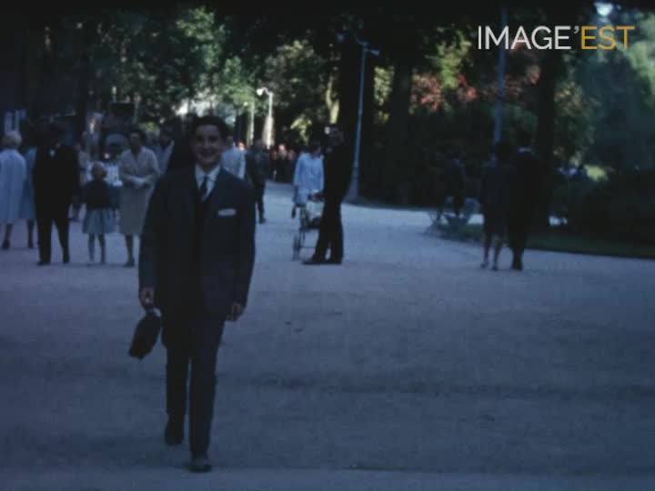 Communion et parc de la Pépinière à Nancy