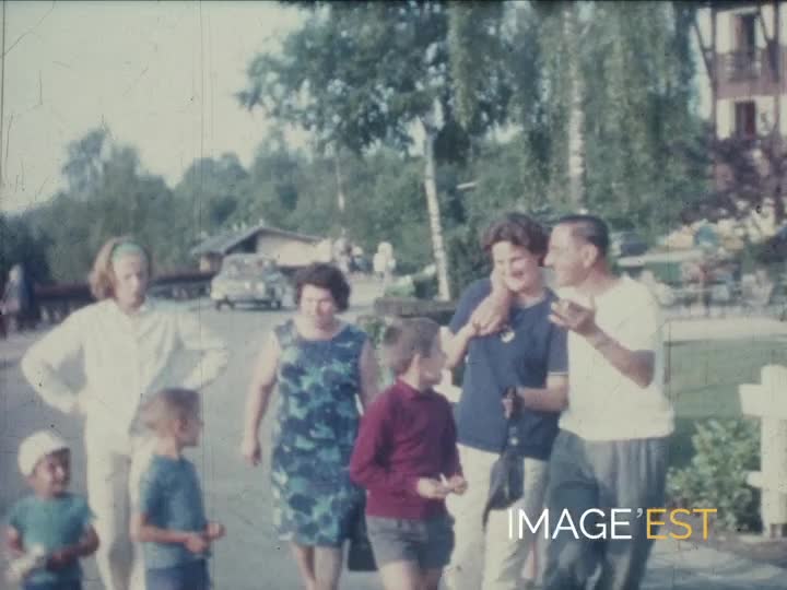 Vie familiale à Monthermé (Ardennes)