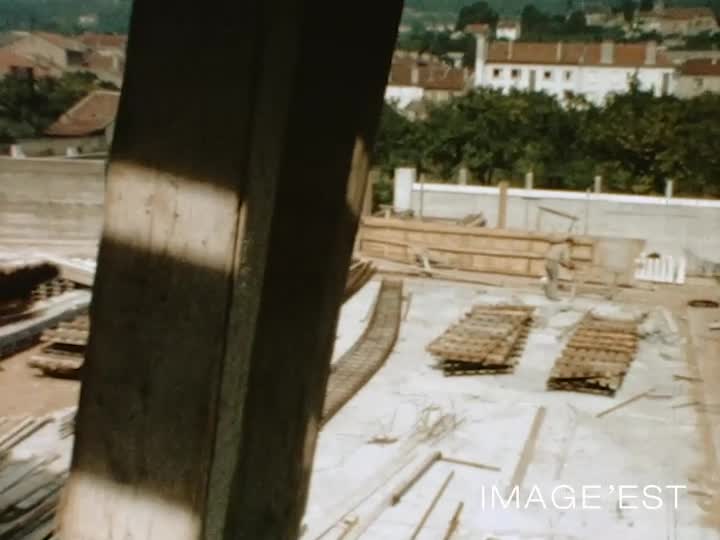 Construction de l'église Saint Pie X à Essey (2/3)