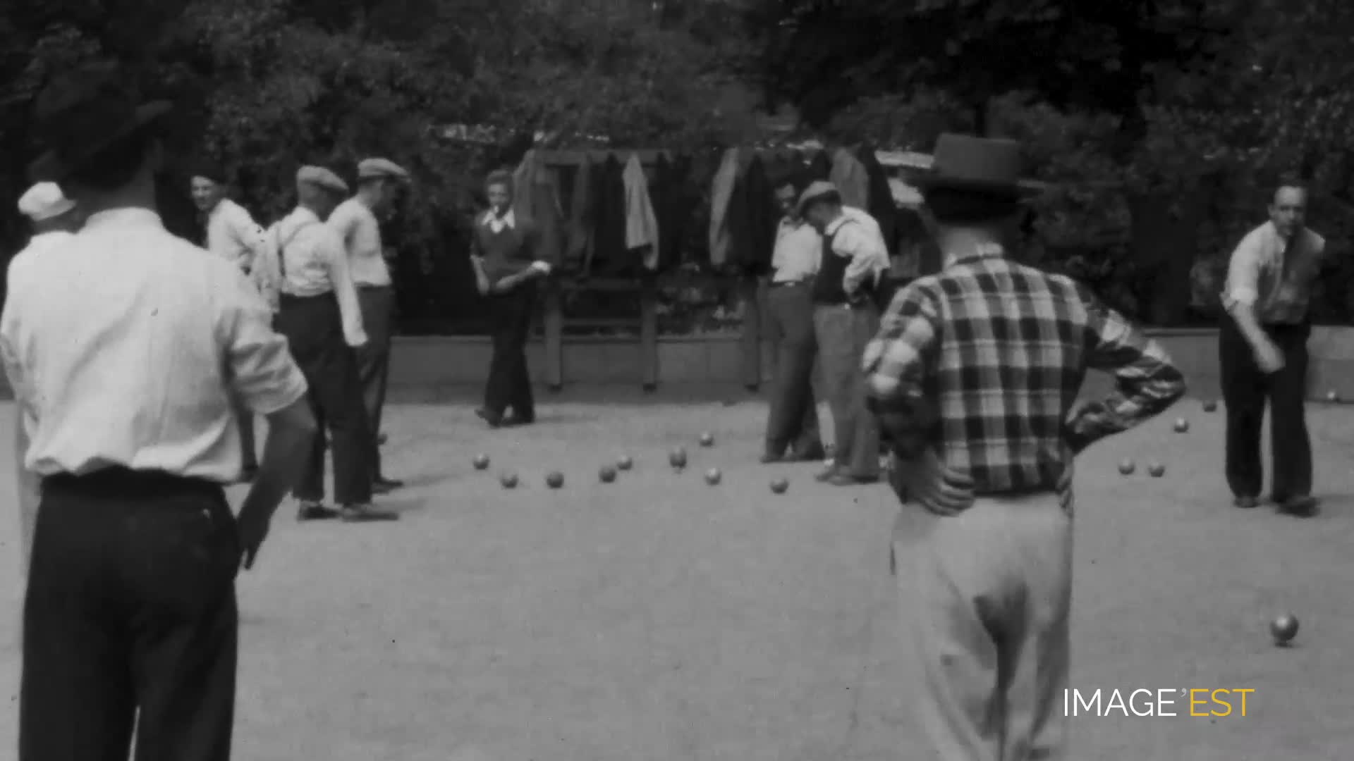 Concours de pétanque à Dombasle